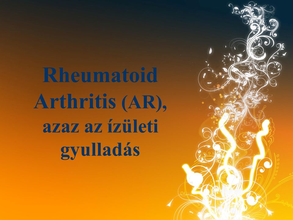 Reumatoid artritisz